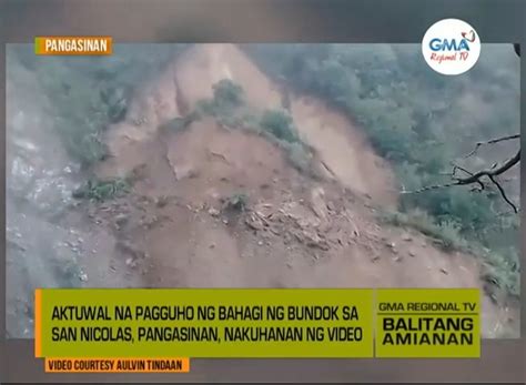 balitang amianan live today|Balitang Amianan: Landslide sa Pangasinan .